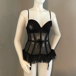 VS Black Bustier - 34D